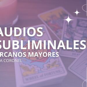 Portada del curso 22 Llaves al Inconsciente – Audios Subliminales de los Arcanos Mayores, creado por Bea Coronel